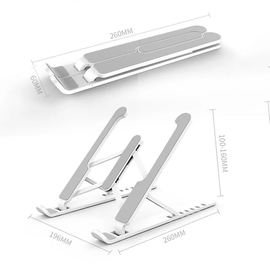 Repose - Adjustable Foldable Laptop/Tablet Stand – Elevate Your Work & Comfort